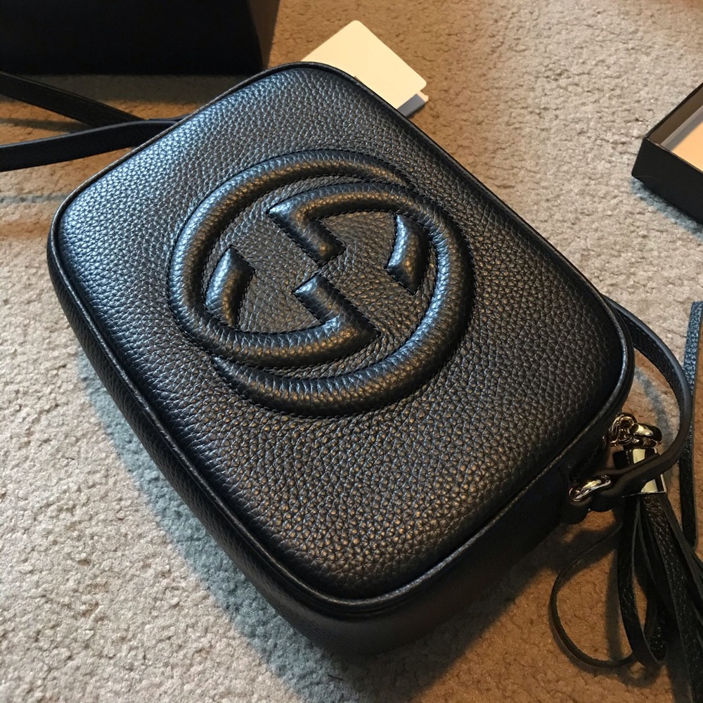 Gucci Leather Soho Disco Black
